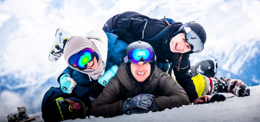 sandwich on the snow