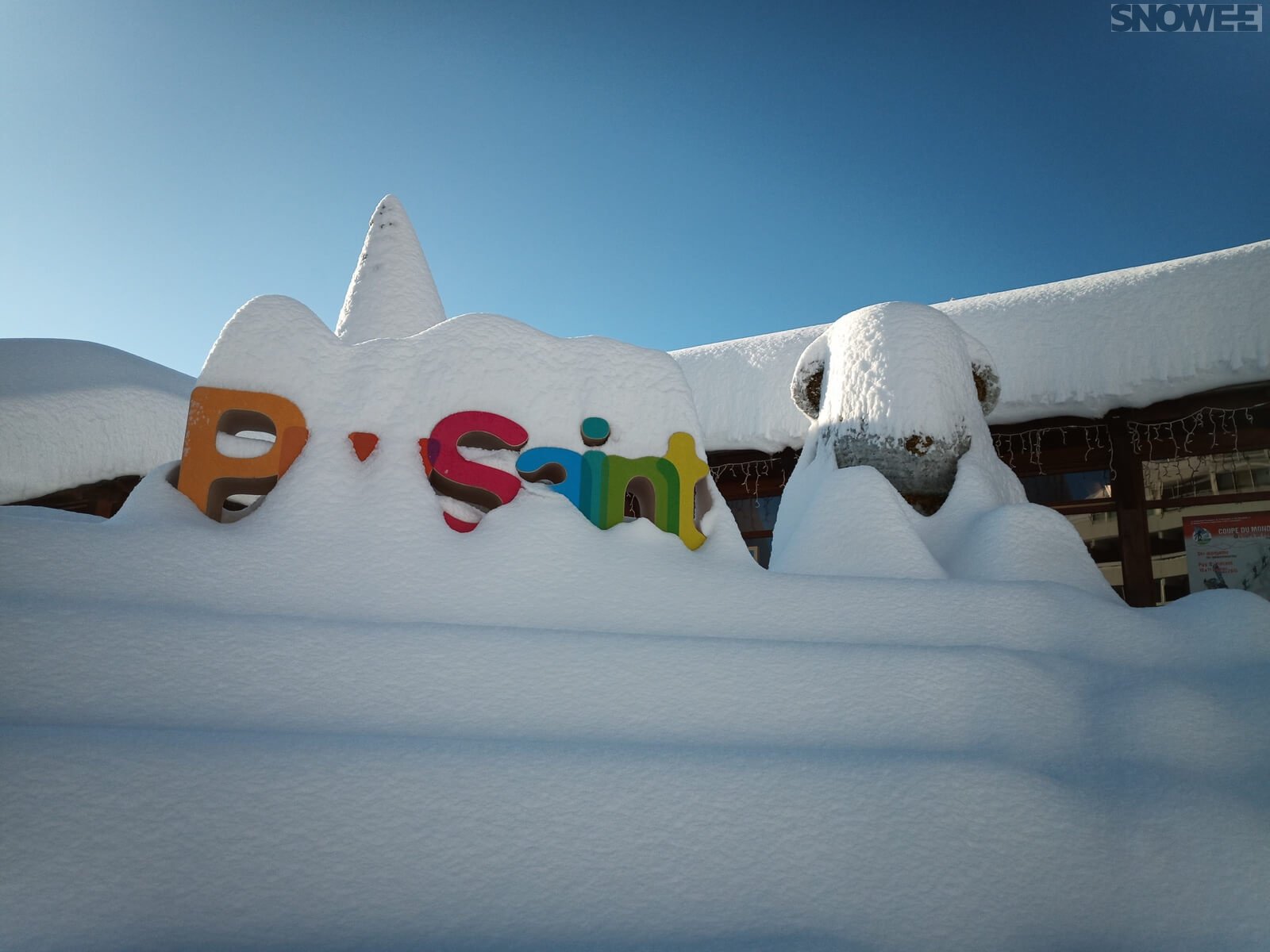 Puy Saint Vincent snow