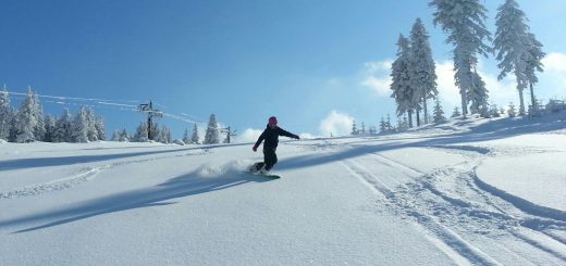 Czarna gora snowboard Polska