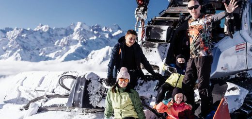 Francja L2A Alpy dzieci zabawa