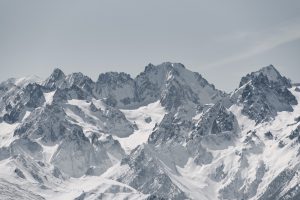 widok alpy śnieg