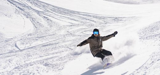 snowboard puch powder Les 2 Alpes
