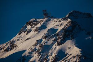 widok góra les menuires