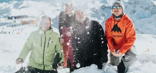 ekipa rodzina snowee ski snowboard la plagne