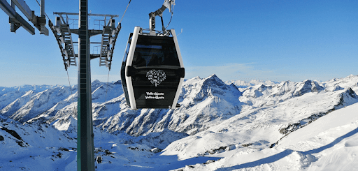 gondola monterosa włochy snowee alpy