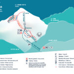 mapa lodowiec tignes narty lato