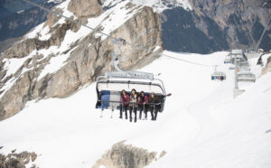 ice flyer snowee swiss titlis lodowiec