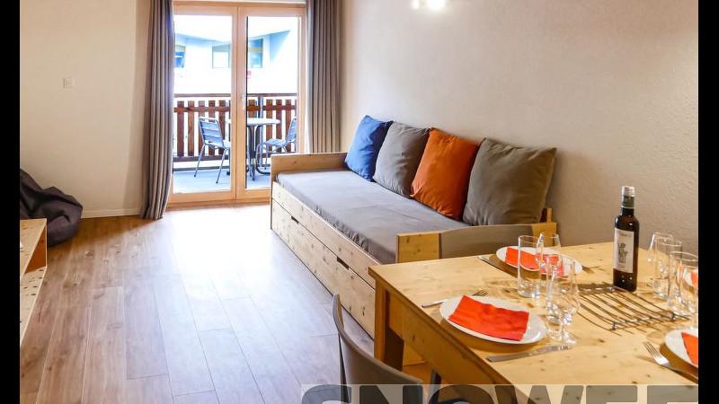 T-Resort La Tzoumaz salon sofa