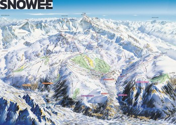 Alpe d'Huez Piste map
