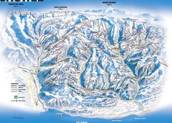Avoriaz piste map mapa tras