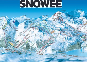 Tignes piste map