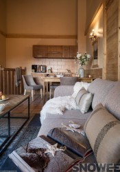 Les Menuires Sapiniere kitchen Snowee