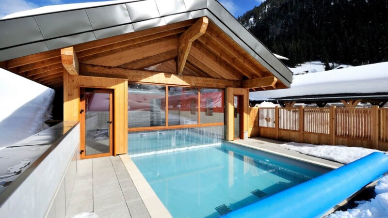 Chatel Grand Lodge Francja Alpy basen