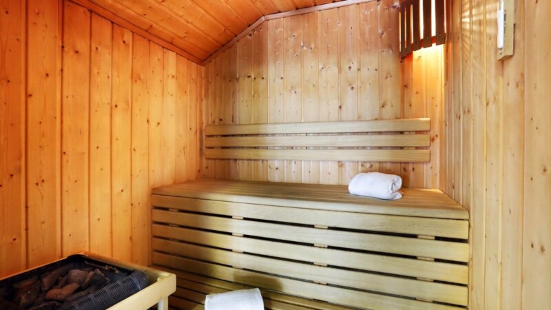 Chatel Francja Alpy sauna