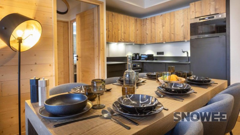 kuchnia jadalnia la plagne francja