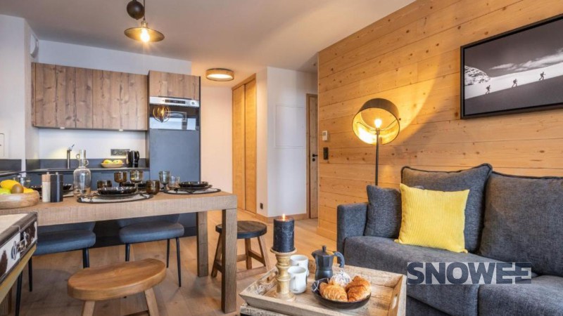 salon + kuchnia La Plagne Le Snoroc