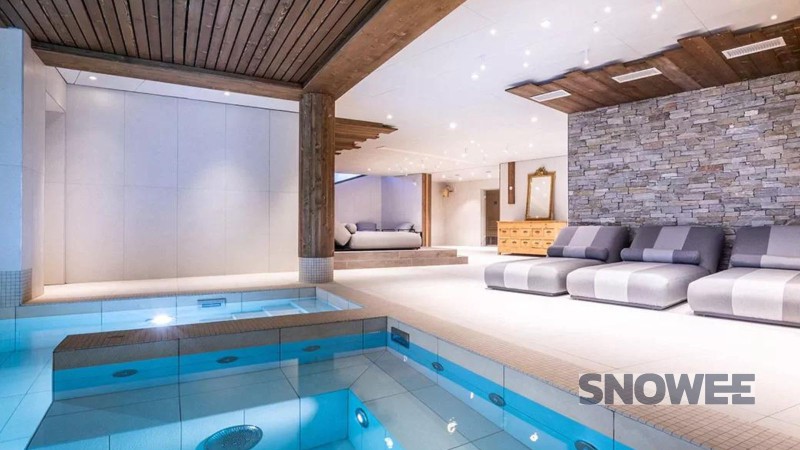 spa basen wypoczynek la plagne