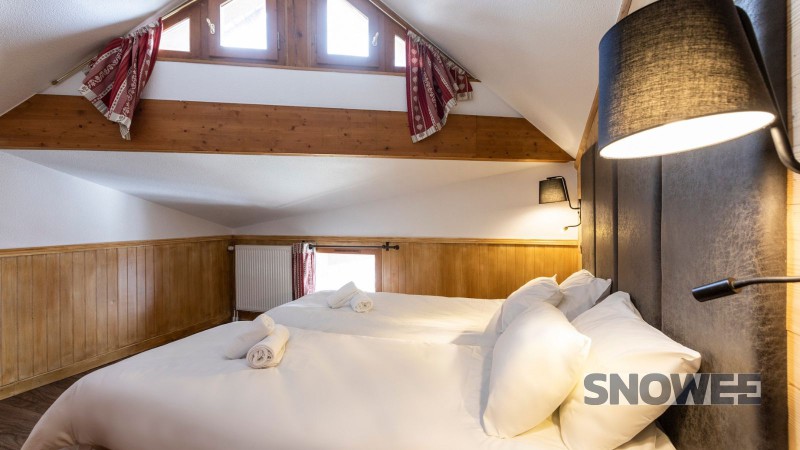 double bedroom les balcons val thorens