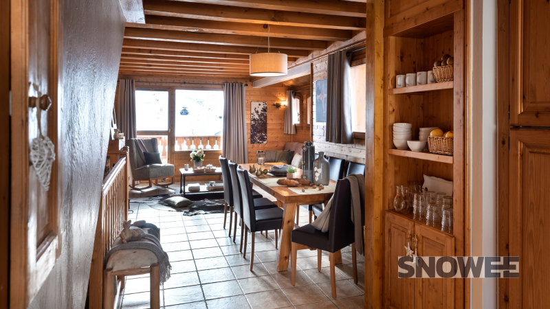 salon kuchnia Solleil Val Thorens