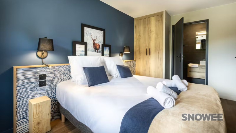 sypialnie bedrooms double bedroom snowee zakwaterowanie