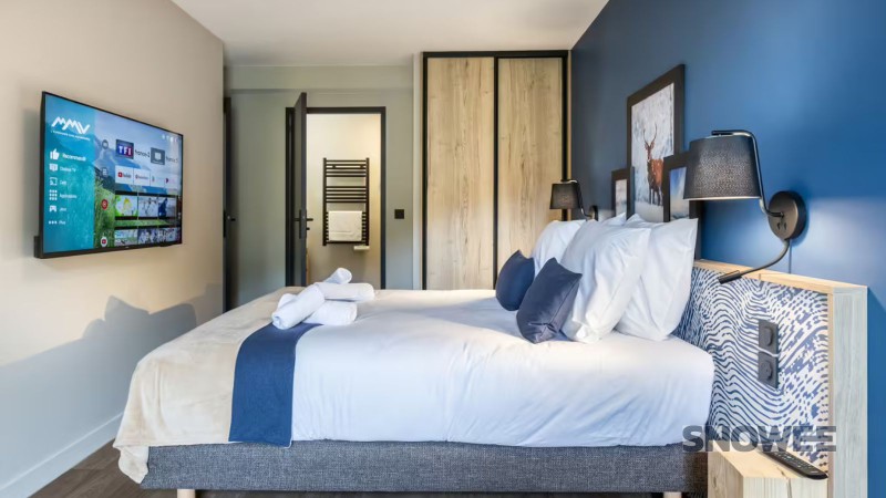 sypialnie bedrooms double bedroom snowee zakwaterowanie