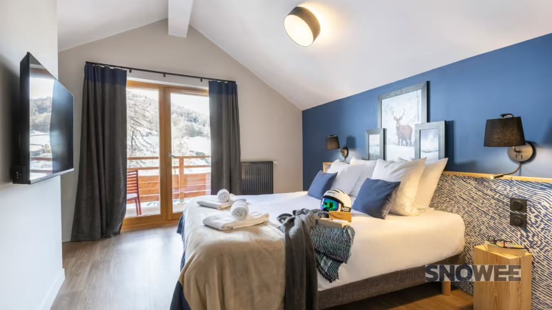 sypialnie bedrooms double bedroom snowee zakwaterowanie