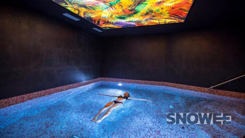 strefa wellness spa indoor swimingpool les arcs snowee