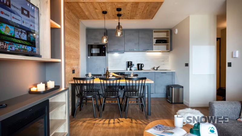 bar jadalnia kuchnia interior snowee francja