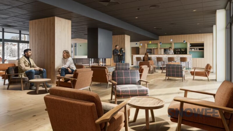 recepcja nowa rezydencja Le Serra Neva serre chevalier snowee ski snowboard