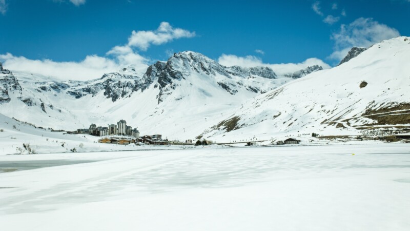 le lac tignes snowee